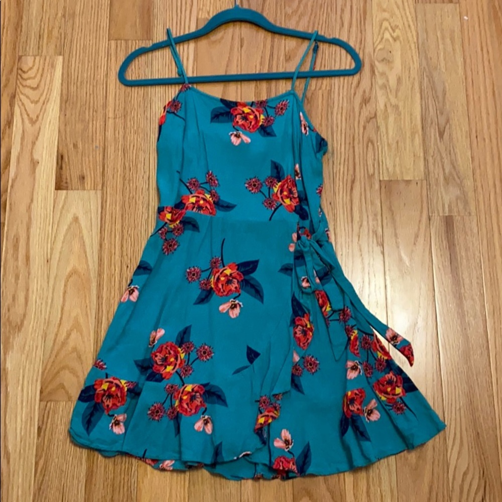 Blue/green summer dress